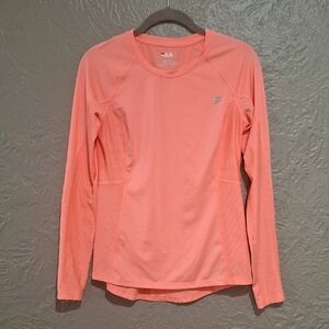 Fila Women's Coral Long Sleeve Tee Size S